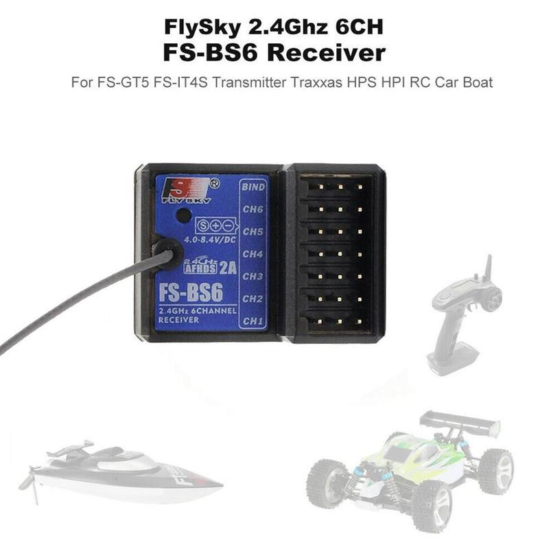 Rc Hobby Car - جهاز استقبال Flysky FS-BS6 2.4 جيجا