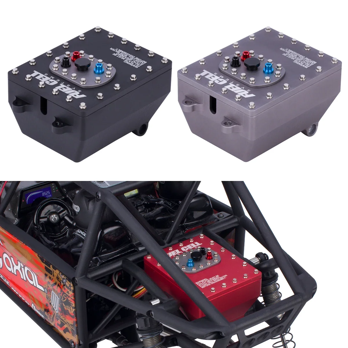 Rc Hobby Truck - 1 قطعة الألومنيوم 1/10 مقياس صندوق