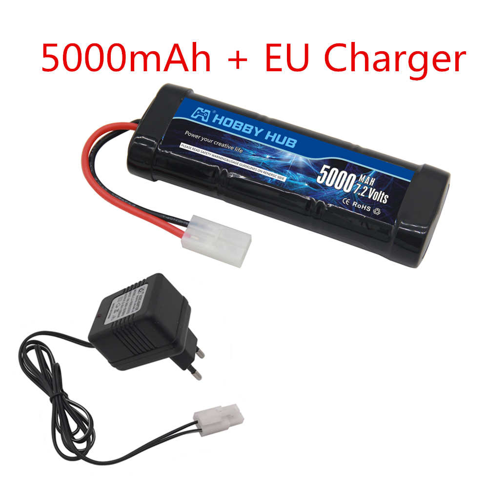 حزمة بطارية Ni-MH 7.2 فولت 500 - مراجعة Rc And Hobby وسعره