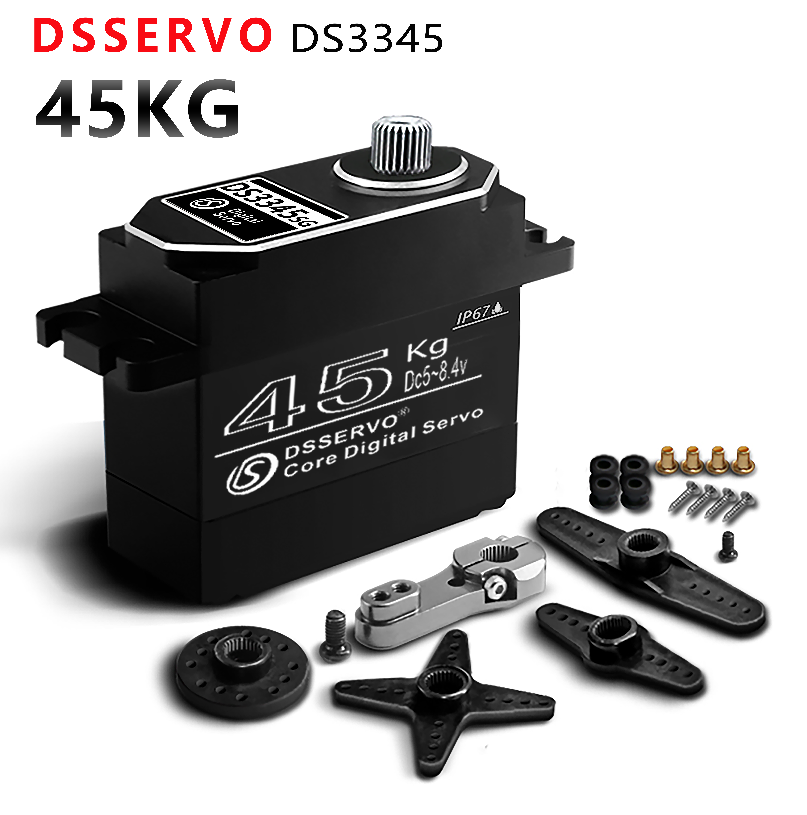 Dsservo IP67 مقاوم للماء 45 كج - مراجعة Rc Hobby Truck وسعره