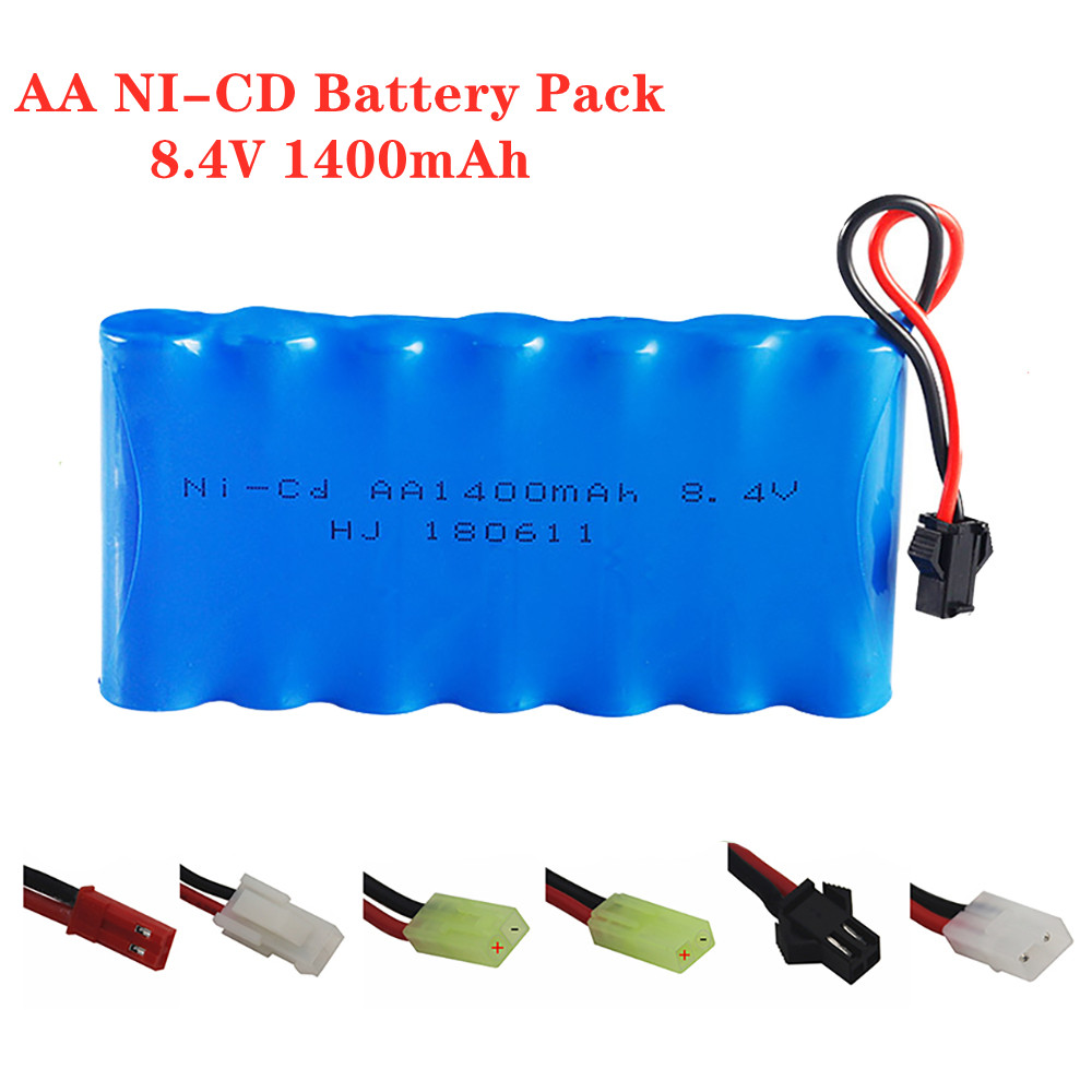 8.4 فولت 1400mah Ni-CD بطارية  - مراجعة Rc Hobby Truck وسعره