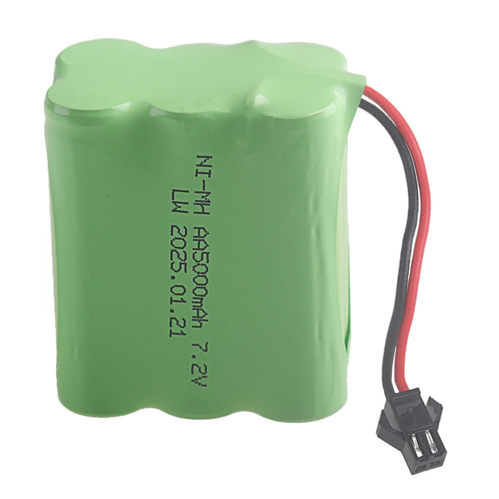 (SM-2P التوصيل) 7.2 فولت 5000  - مراجعة Rc And Hobby وسعره