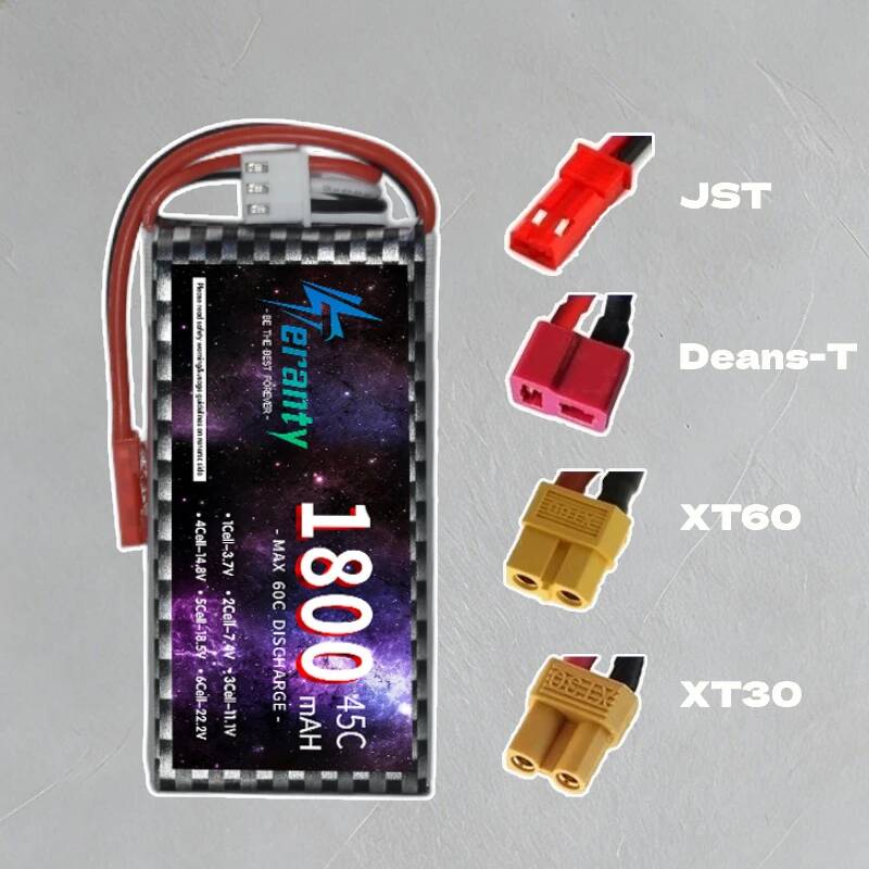 بطارية ليثيوم بوليمر TERANTY 2 - مراجعة Rc Hobby Truck وسعره