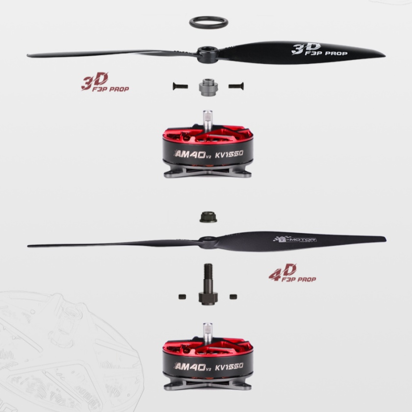 T-Hobby AM40 V2 3D/4D 2-3S است - مراجعة Rc And Hobby وسعره