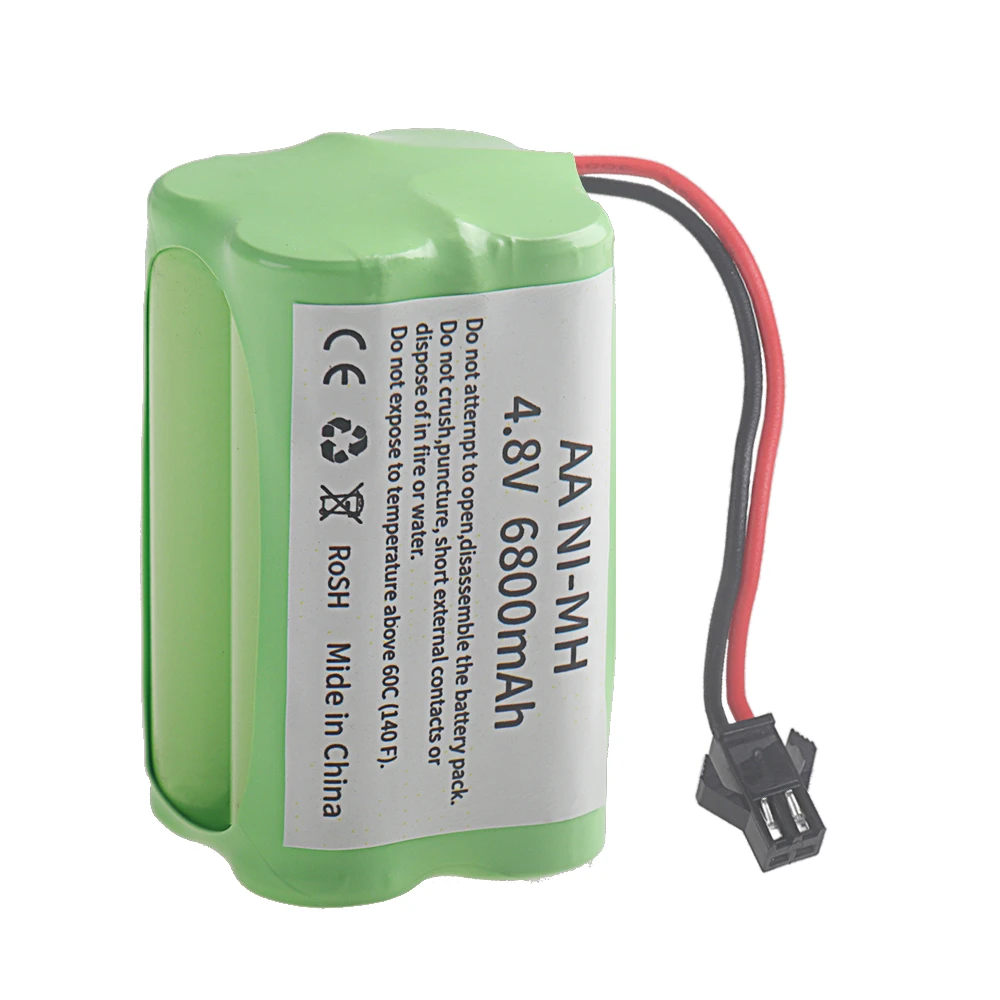 NI-MH 6800mAh 4.8V 4 * AA بطار - مراجعة Rc Hobby Truck وسعره